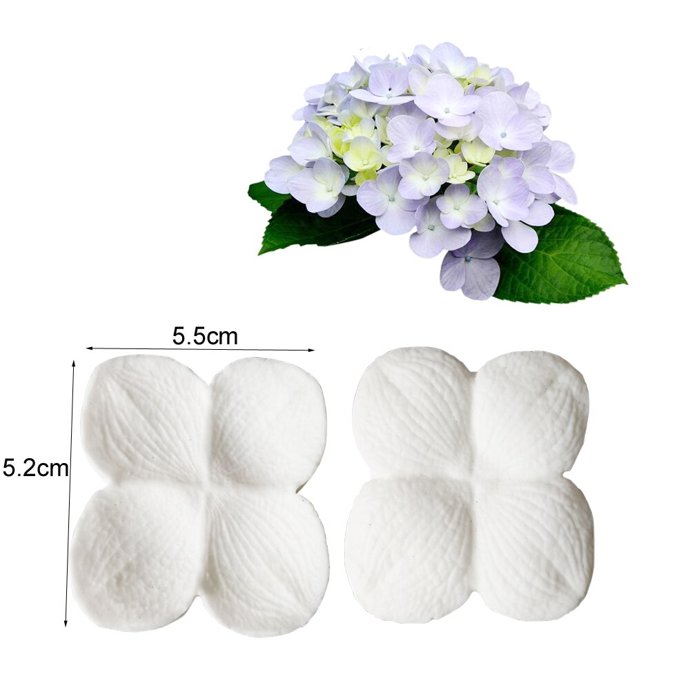 Beasea Kit Decorazione Torte - 6 Stampini In Silicone Per Foglie E Petali Di Fiori - Per Pasta Di Zucchero