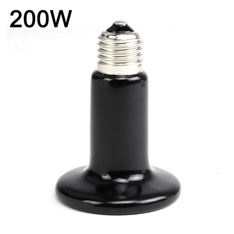 Far Infrared Pet Heating Lamp Ceramic 220V Pet Heating Lamp Light Bulb Pet Brooder Chickens Reptile Lamp 25W 50W 75W 100W: 6