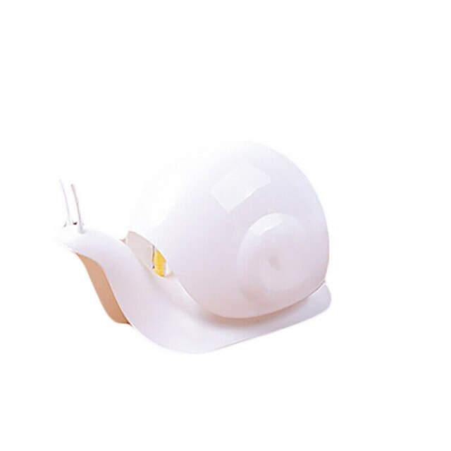 Snail Liquid Soap Dispenser Facial Cleanser Organize Bottle Shampoo Shower Gel and Lotion Storage Bottles 120ml: White