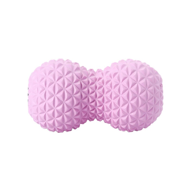 Peanut Shaped Yoga Massage Ball Diamond Texture Massage Ball Deep Muscle Relaxation Leg Back Acupoint Exercise Fitness Tool: Default Title