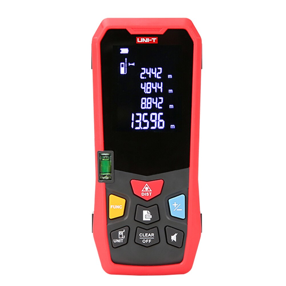 Home Distance Meter Portable Battery Powered Optical Instruments Rangefinder Mini Marked Construction Handheld High Accuracy: LM60
