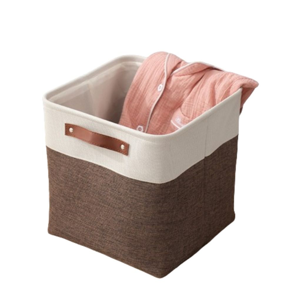 Mir à linge en tissu de grande capacité, panier de rangement pliant, boîte de rangement domestique portable, vêtements sales: Rose