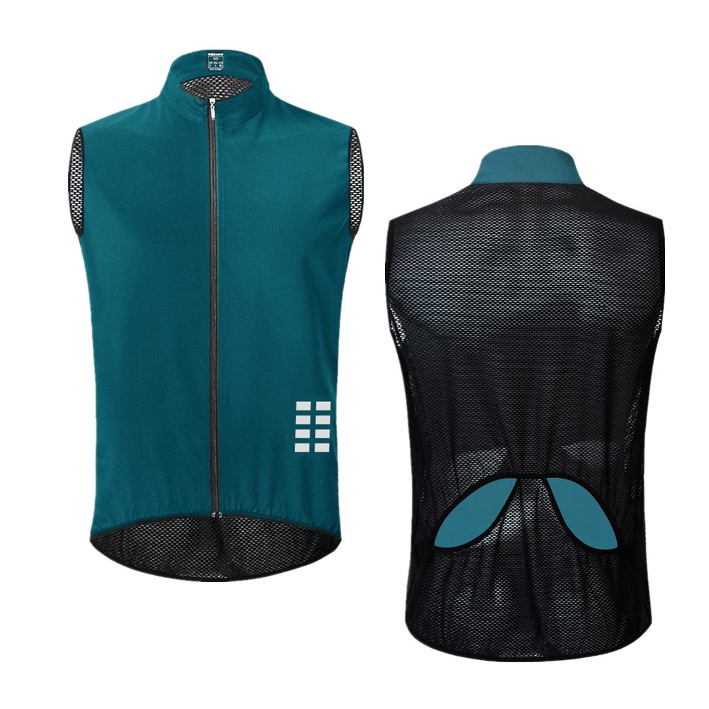 Ademend Mesh Mouwloze Motorjacks Moto Vest Downhill Mtb Run Fietsen Hoge Zichtbaarheid Motorbike Fietsen Jassen: BL221Q / XXXL