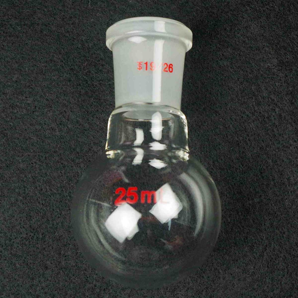 Ballon à Fond Rond En Verre Borosilicate - 1 Entrée, 19x13 Cm, Pour Laboratoire, Distillation Et Expériences - 8