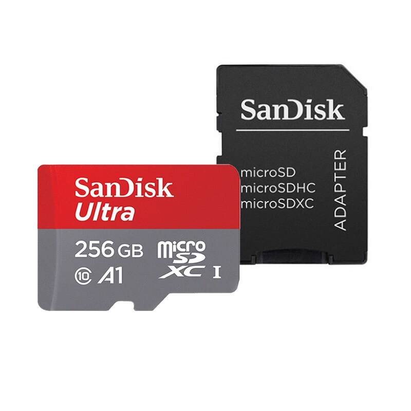 Sandisk-Tarjeta SD/TF ultra micro SD para teléfono, tarjeta de memoria flash, 128 GB, 32 GB, 64 GB, 256FB, 16 GB, 128 GB, 400GB: SQUNC-256G-KT2