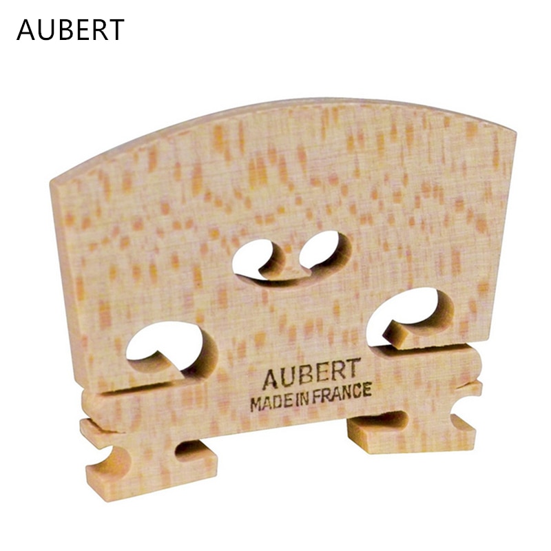 Originele Aubert Viool Bridge Size 4/4, 3/4, 1/2, 1/4 Professionele Viool Accessoires Gemaakt in Frankrijk Violino