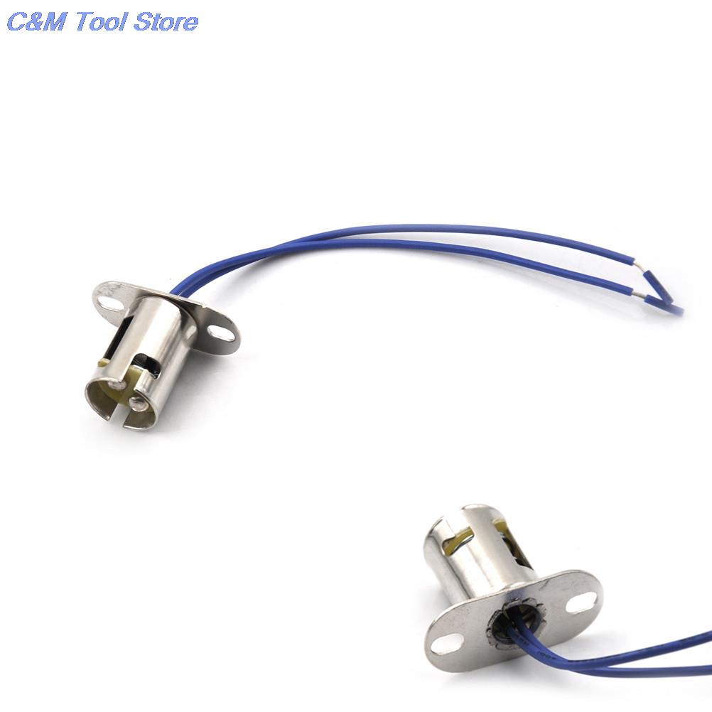 Lampen fassung b15d Sockel Plattfuß Lampen fassung Sockel ba15d Fassung 1 Stück hochwertiges Metall b15