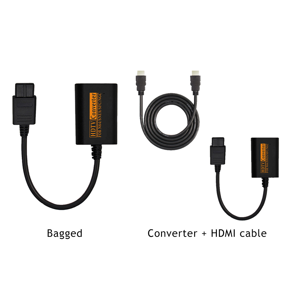 Voor Ngc/Snes/N64 Naar Hdmi Compatibel Converter Adapter Voor Nintend 64 Voor Gamecube Plug En Play Digitale kabel Converter