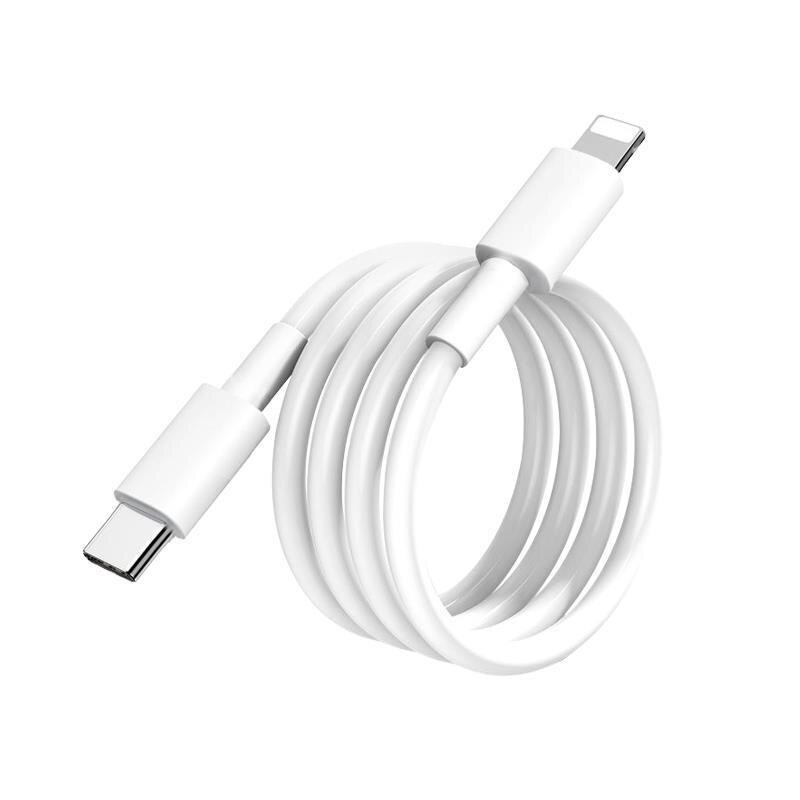 18w pd cabo de carregamento rápido cabo de dados usb para iphone 11 pro xs max xr x 8 mais carregador rápido usb tipo-c para cabos de iluminação 1m 2m