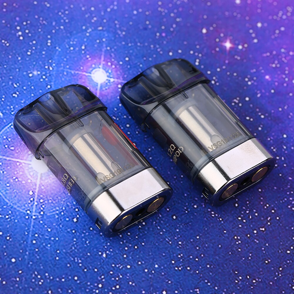 Original 2ml Vaporesso XTRA Pod Cartridge with 0.8ohm/1.2ohm Coil Head for Vaporesso XTRA Pod Kit Electronic Cigarette 2pcs/pack