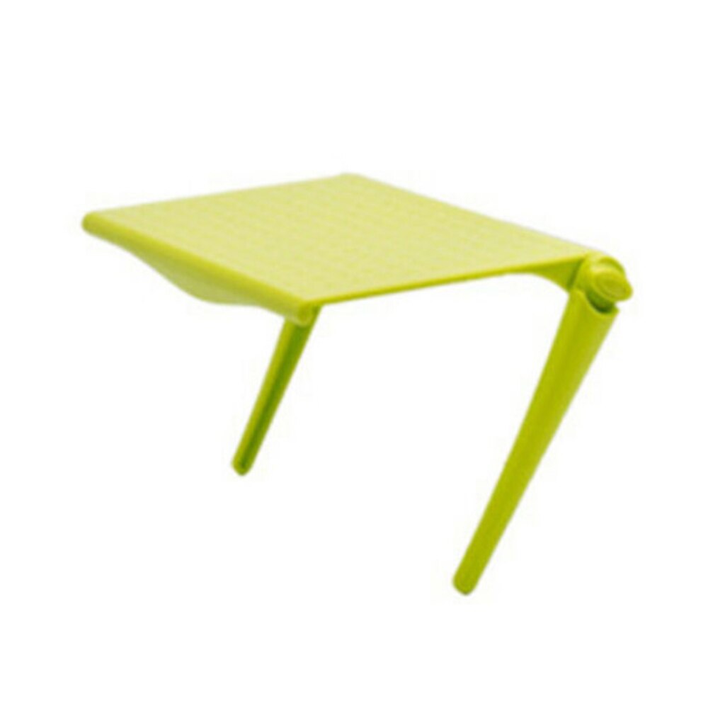 Kontor förvaringsställ klipp datorskärm bord skrivbordstillbehör arrangör för kosmetika hemmakontor arrangör 1pc: Grön