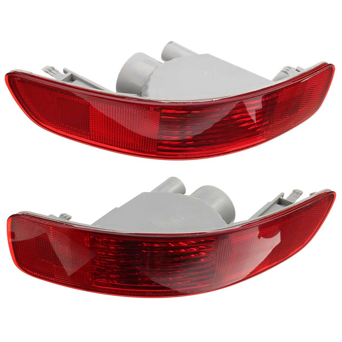 Rød halogen bagkofanger lys bremse tåge reflektor lygte til mitsubishi/outlander  ex 2007