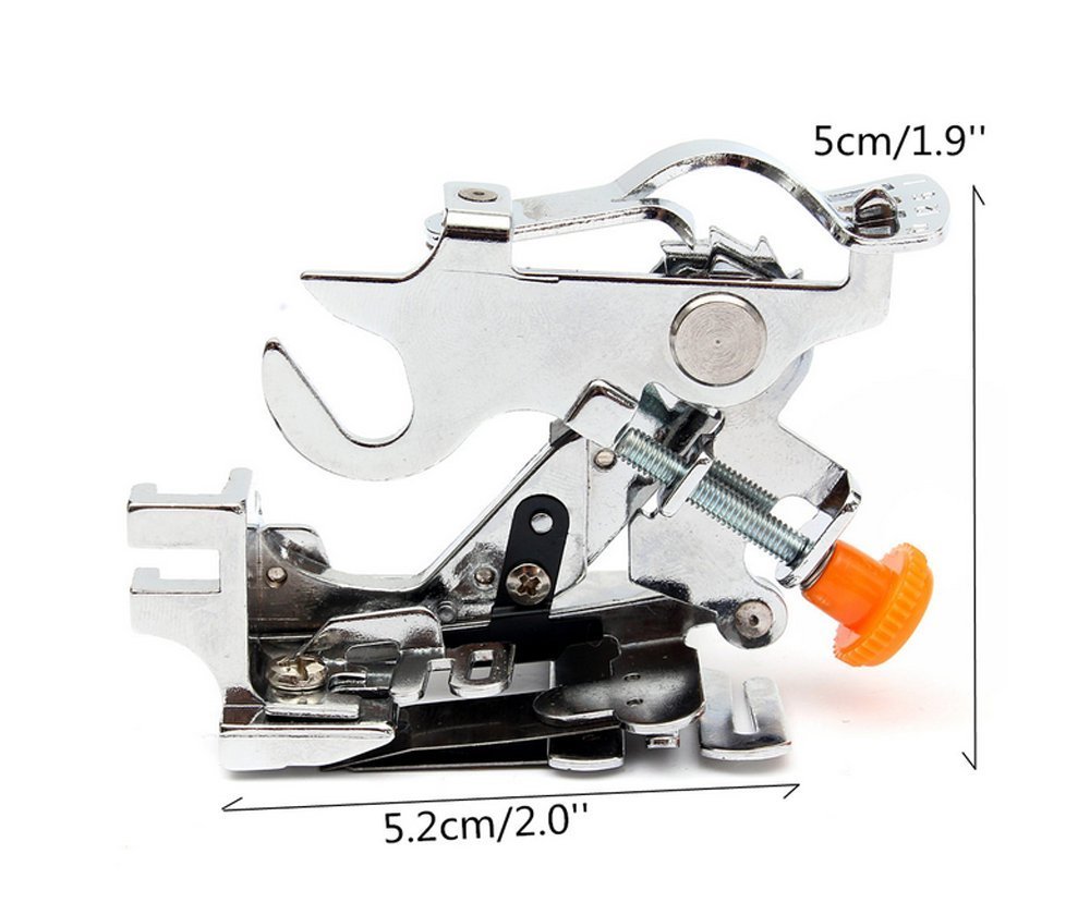 Domestic Ruffler Sewing Machine Presser Foot ruffler foot presser feet low shank for brother singer janome white