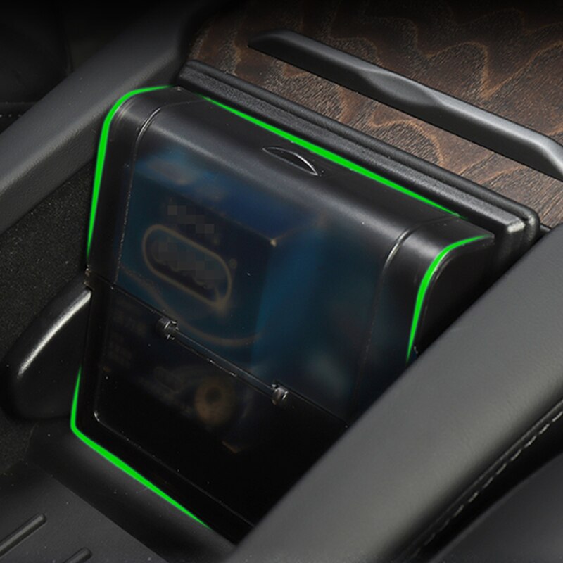 Centrale bediening armsteun opbergvak handschoenenkastje opbergvak modificatie voor tesla model s/x