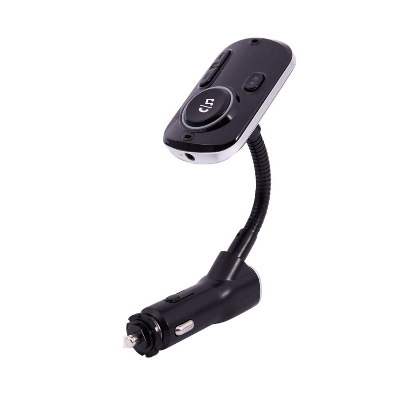 Bluetooth fm-zender, draadloze auto fm-modulator, auto  mp3- speler autokit, handsfree bluetooth-autolader met omgevingslicht