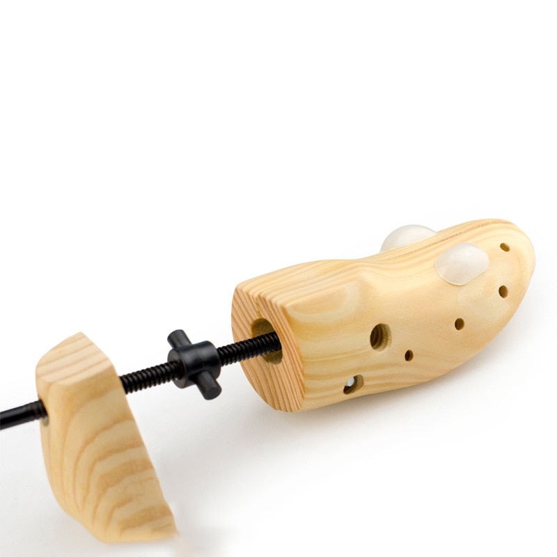 AUAU-1 Piece Shoe Trees Shaper Wood Expander Support Adjustable Extender Pumps Boots Flat Shoes Flattie High Heel Rack Stretcher