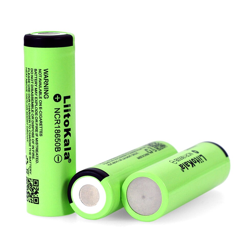 Liitokala Original 18650 3400mAh lithium battery NCR18650B 3.7V batteries for flashlights ues