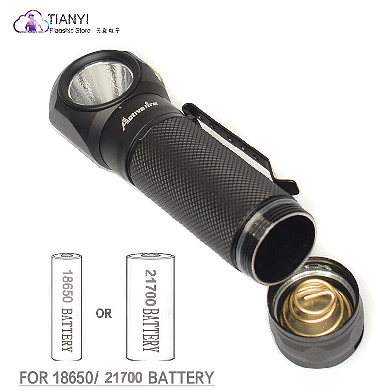 High-power corner lighting LED glare flashlight Portable aluminum alloy rechargeable tail magnet lighting
