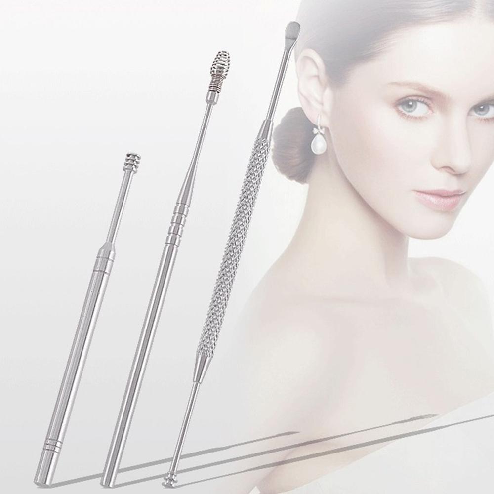 7Pcs Set Rvs Oor Pick Lepel Earpick Artefact Gesp Oor Schoner Oor Care Tool