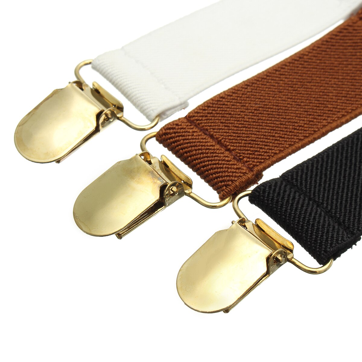 3 stks Metalen Jurk Broek Clip Kledingstuk Tailleband Extender Kleding Accessoire Multifunctionele voor Vast Laken Sofa 135mm * 25mm