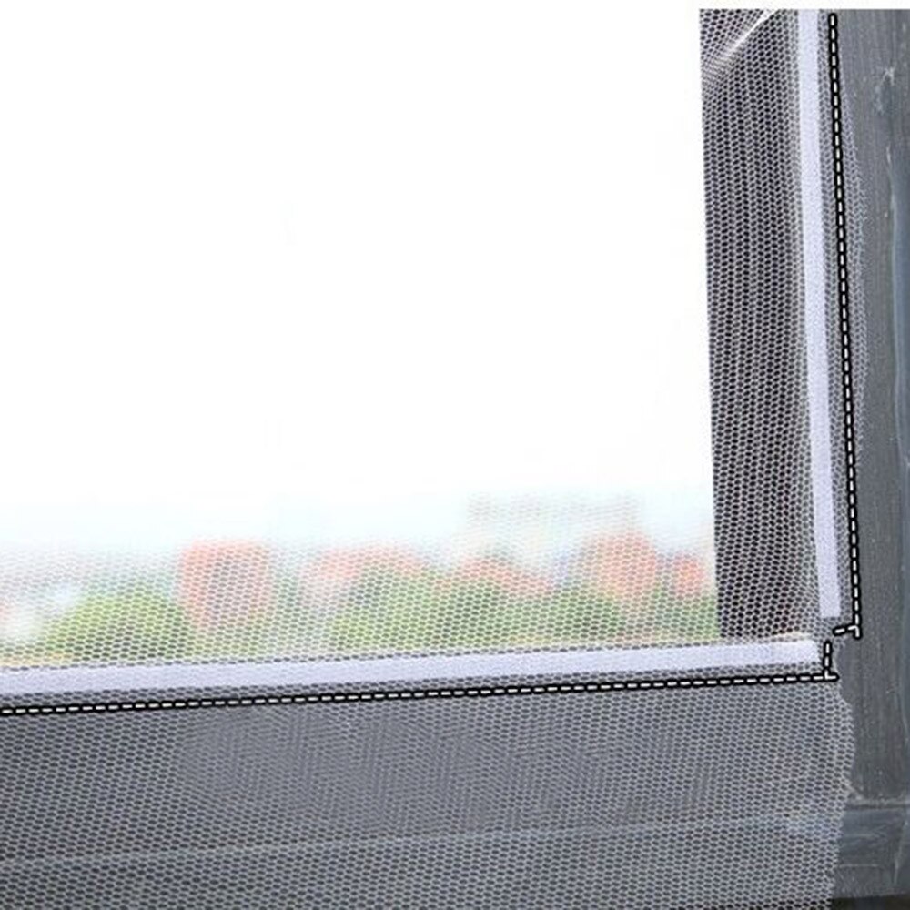Insect Window Screen Self-adhesive Opening And Closing Mosquito-proof Net Indoor Fly Mesh Anti Mosquito Net Summer Accessories