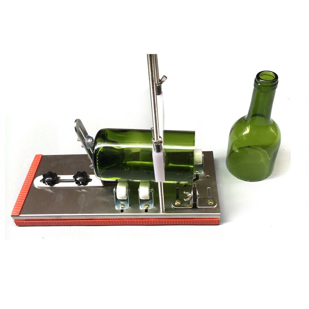 Craft Durable Cup Lamp Cutting Tool Five Wheel Beer Glass Bottle Cutter DIY Recycle Adjustable Smooth Multifunctional Wine
