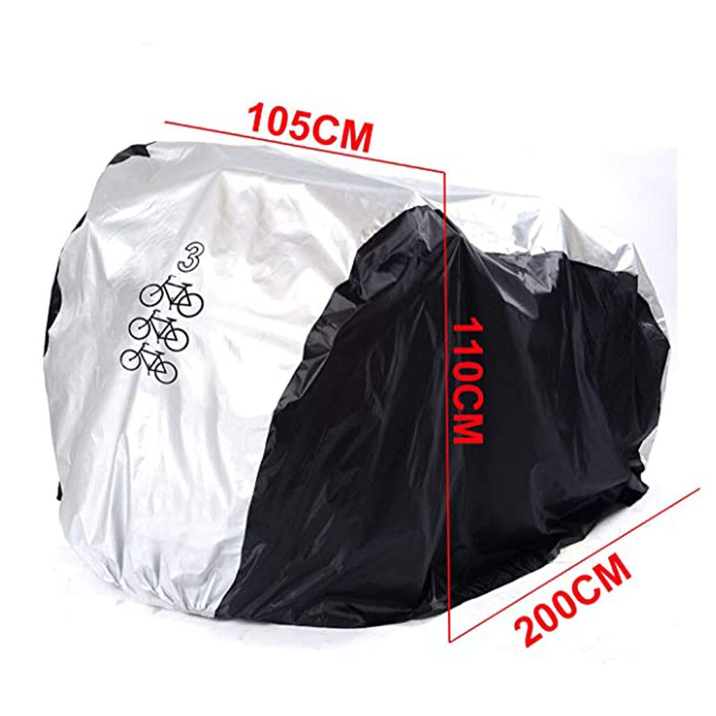 Outdoor Bike Protector Wheels Cover Dust-Proof Scratch-proof Indoor Protective Gear Portable Foldable Bicycle Storage Cover