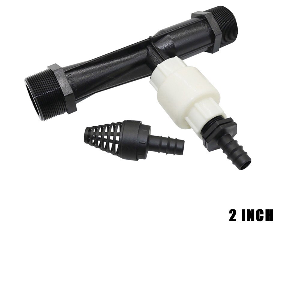 Venturi fertilization system 1” 2" 3/4” 1/2" Irrigation Venturi Automatic fertilizer injector Fertilizer Syringe: 2 inch without pipe