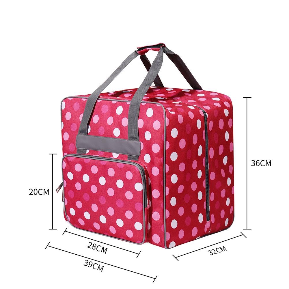 Sewing Machine Bag Portable Tote For Sewing Machine Wide Opening Heavy-duty Nylon Quick