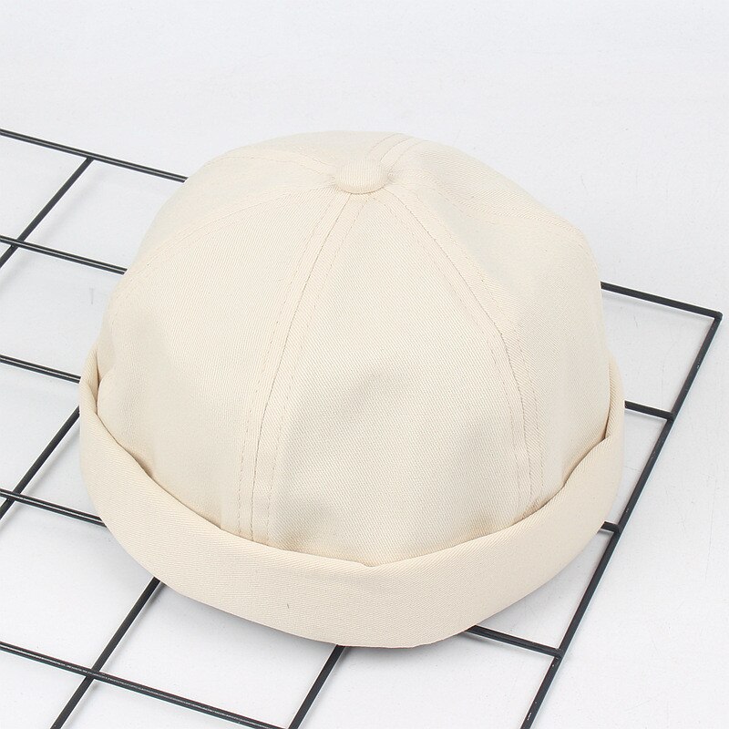 Mannen Vrouwen Hoed Toevallige Docker Sailor Cap Monteur Brimless Cap Effen Kleur Hoed Streetwear Hoeden Snapback Caps Gorra Hombre Casquett