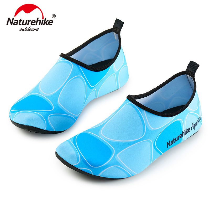 Naturehike Outdoor Swimming Ultralight Elastic Water Shoes Aqua Socks Beach Shoes For Man and Woman NH18S001-X