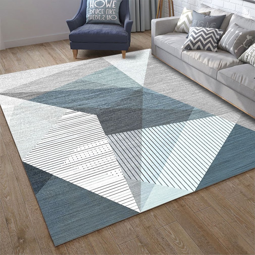 Tapijten Voor Woonkamer Vloer Slaapkamer Tapijten Nordic Geometrische Print Grote Gebied Tapijt Thuis Tapijt Vloer Deur Mat Decor