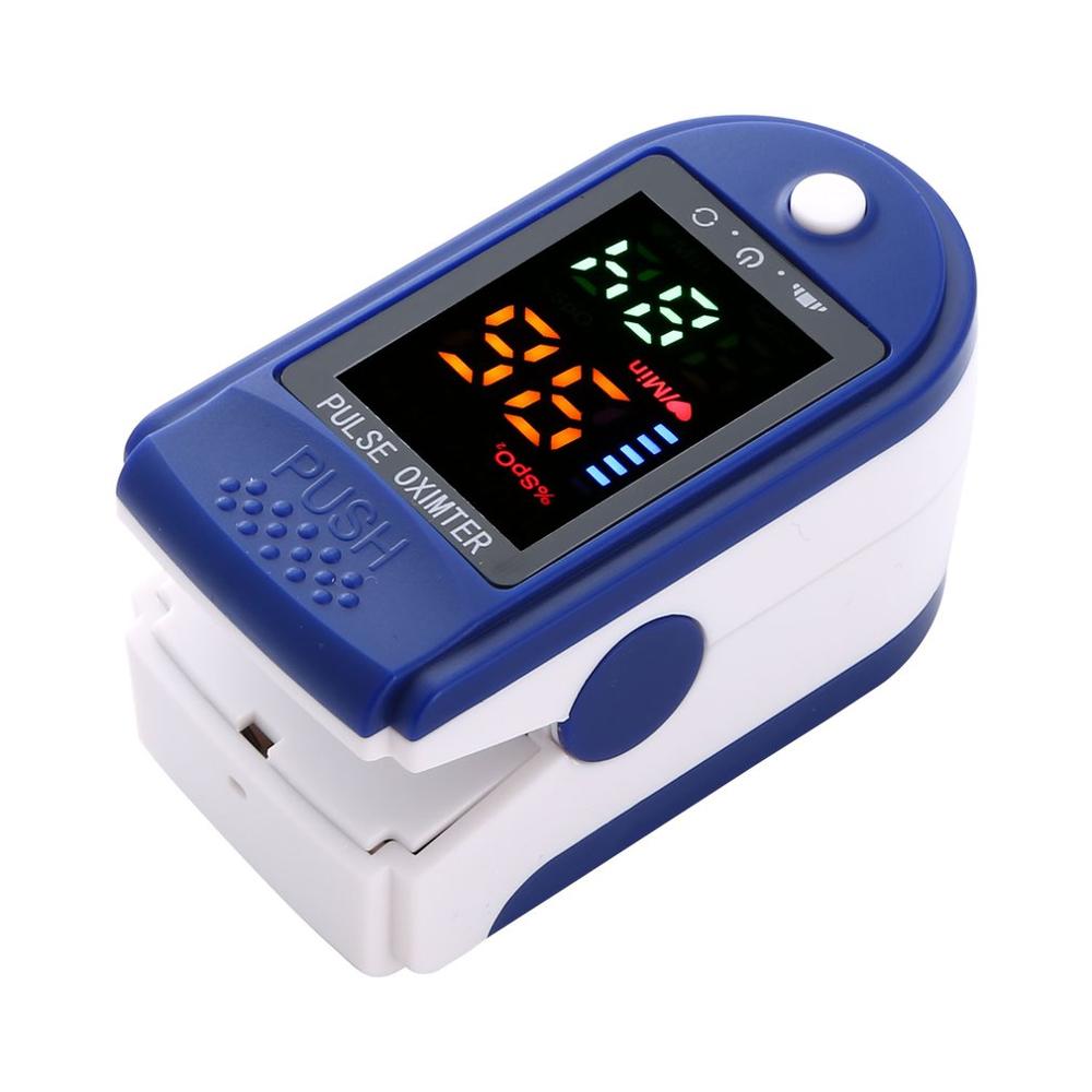 Led fingertip oximeter pulsmåler fingerclip blod iltmætning puls overvågning energibesparende pulsometer