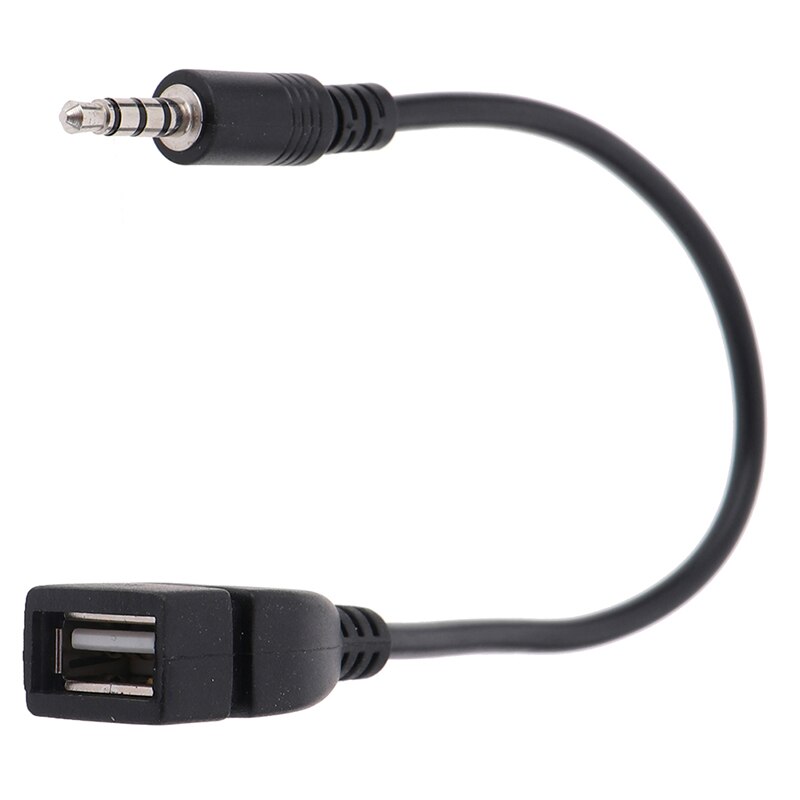 3.5Mm Auto Aux Audio Kabel Naar Usb Audio Kabel Auto Elektronica Voor Spelen Muziek Car Audio Kabel