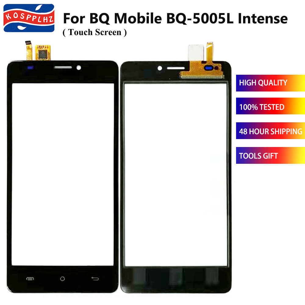 100% For BQ Mobile BQ-5005L Intense BQ-5005L BQ5005L BQ 5005L Touch Screen Lens Sensor Touch Panel Replacement 100% Tested