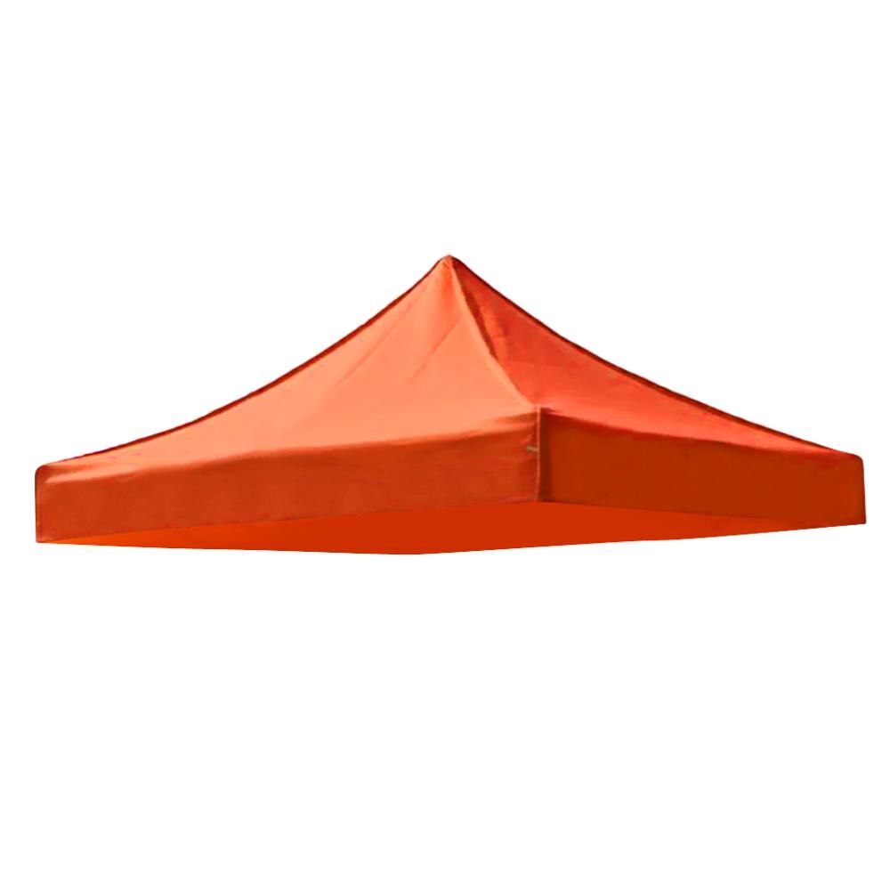 Replacement Canopy Tent Top Cover Camping Beach Garden Gazebo Sun Shade UV Proof Double Line Sewing Fishing Backyard Top Covers: Orange