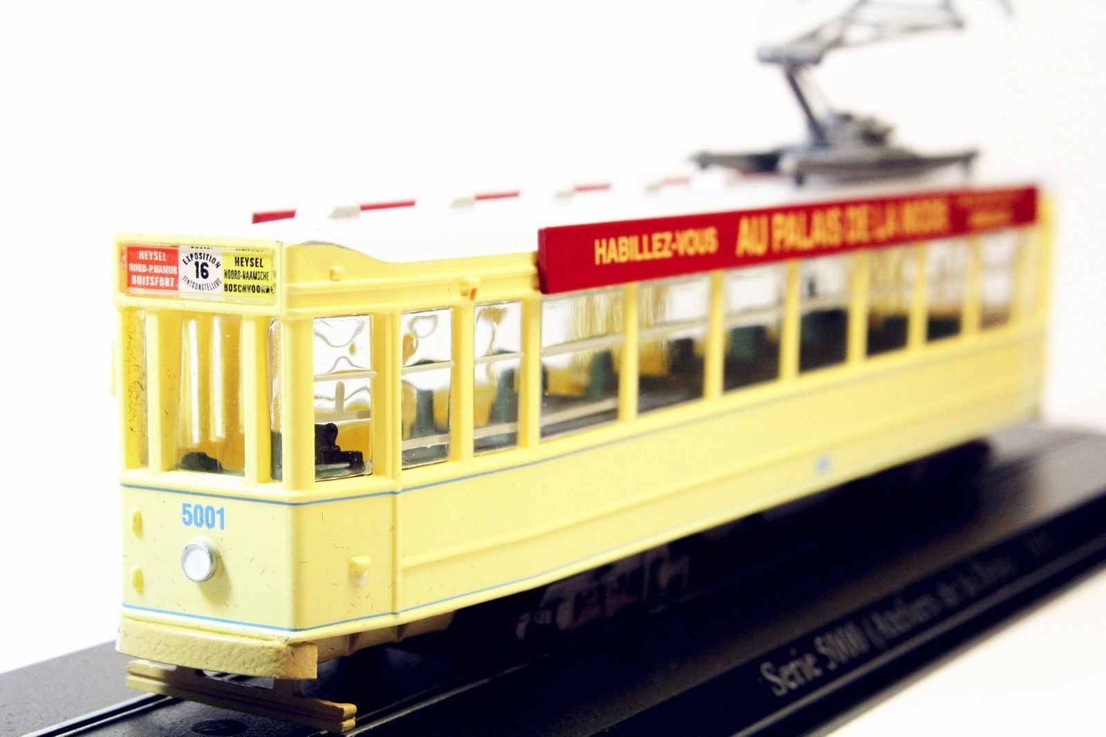 1:87 Serie 5000 (Atellers De La Dyle) - 1935 Tram Model Train Static Model