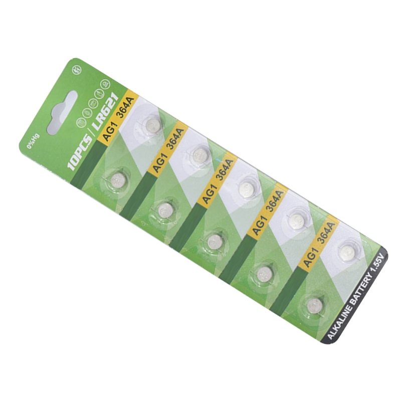 Opakowania zbiorcze po 10 sztuk LR1130 LR41 LR44 Bateria do zegarka Alkaliczne baterie guzikowe Baterie guzikowe do zabawek i