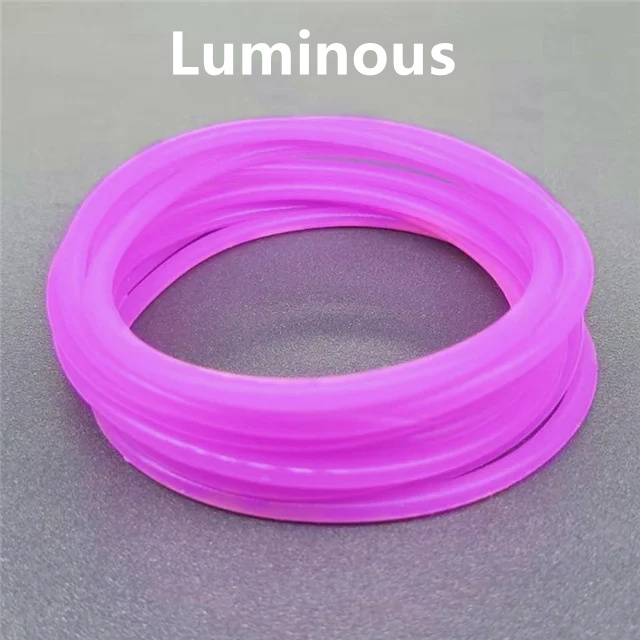 10pcs Black Silicone Bracelets Punk Rock Rubber Band Hip Hop Wristbands Elastic Hairbands Ponytail Scrunchie Bangle Accessories: Light Yellow Color