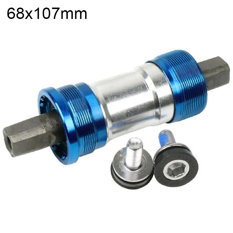 Mountain Bike Bottom Bracket Square Taper Sealed Bearings Cartridge Bicycle Tool 68mm Shell width: 68x107mm