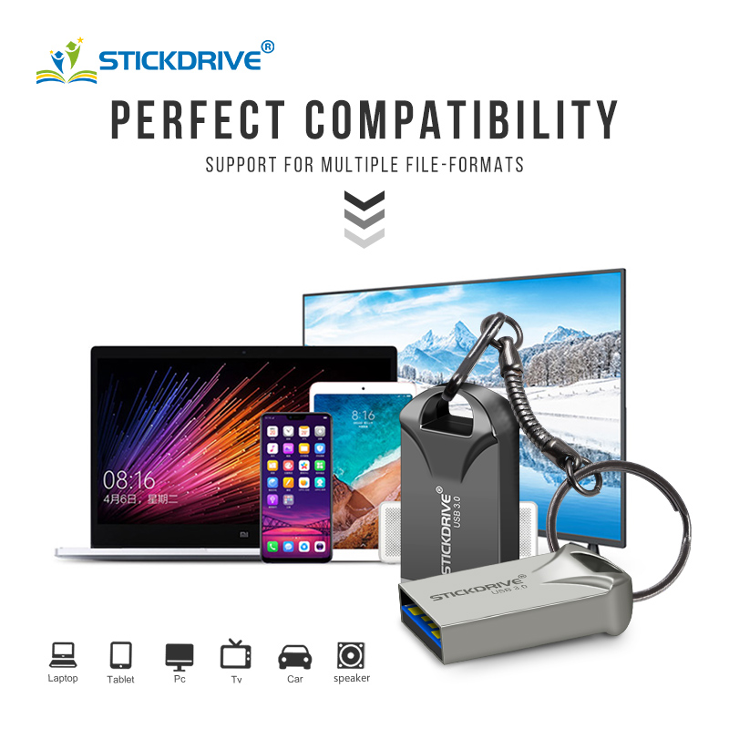 Usb Flash Drive Cle Usb 3.0 Mini Pen Drive 16Gb Pendrive 32Gb Memoria Usb 64Gb Flash Disk 128Gb Flash Memory Stick Cle Usb