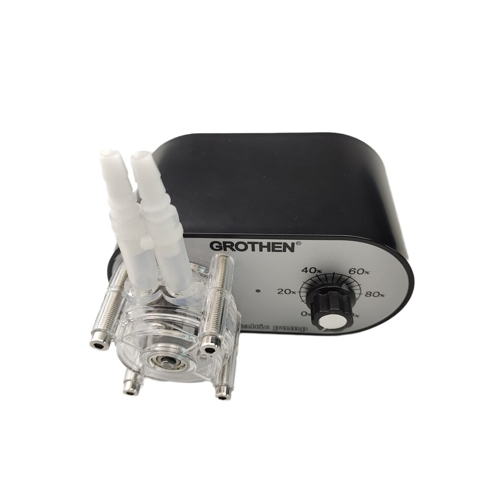 peristaltic pump dosing pump adjustable flow rate 114-500ml/min with adaptor