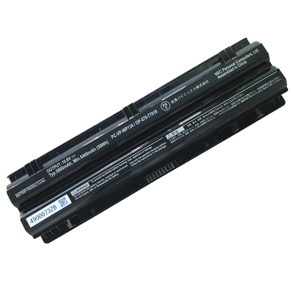 Batería para ordenador portátil, pila para PC-VP-WP135 NEC OP57077018 OP57077019 VK24L VK30H VK27M VK25L VJ30H 2Z00119ZA, nueva, PC-VP-WP134