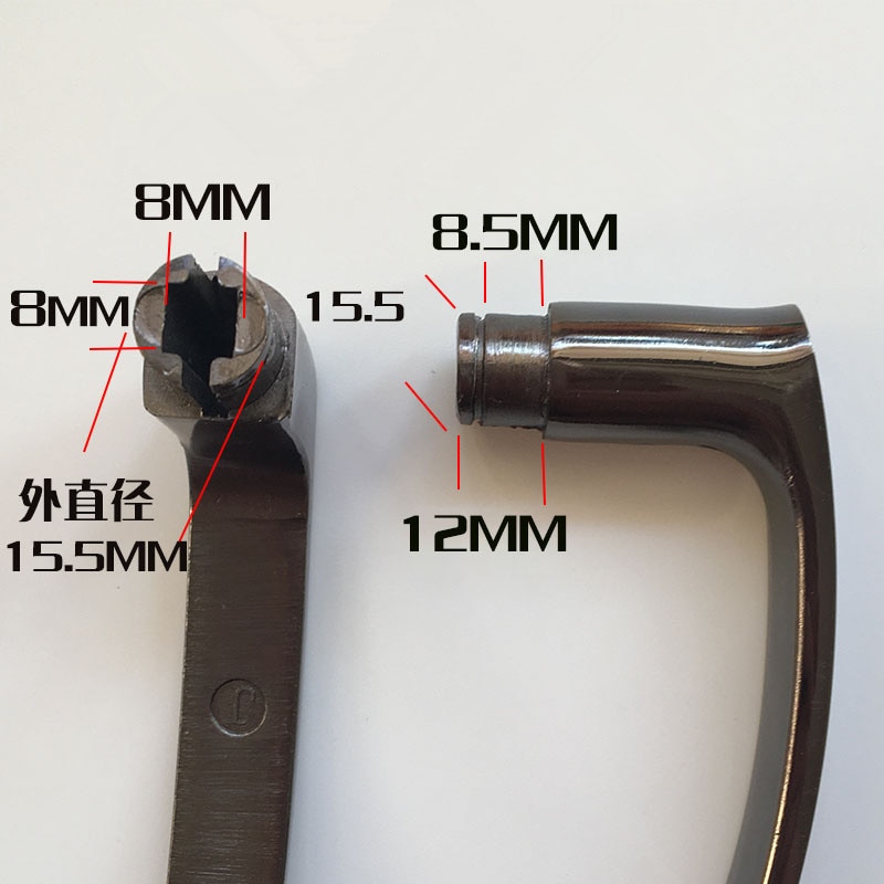 Security indoor door lock handle replacement accessories universal bedroom bathroom shower door pull knob handle Home Hardware