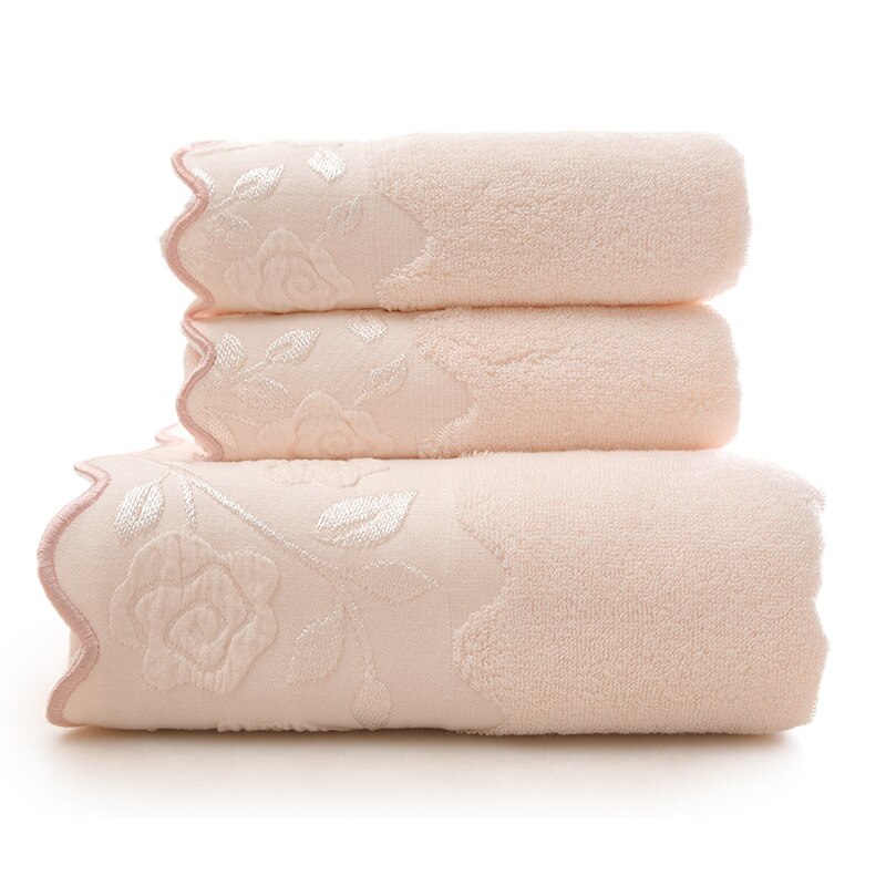 Bloem Pure Katoenen Handdoek Set Rechthoek Zachte Gezicht Handdoeken Sterke Wateropname Geen Fade Badhanddoeken Voor Kinderen Volwassenen Badkamer: Color 2 / 1pc 34x75cm