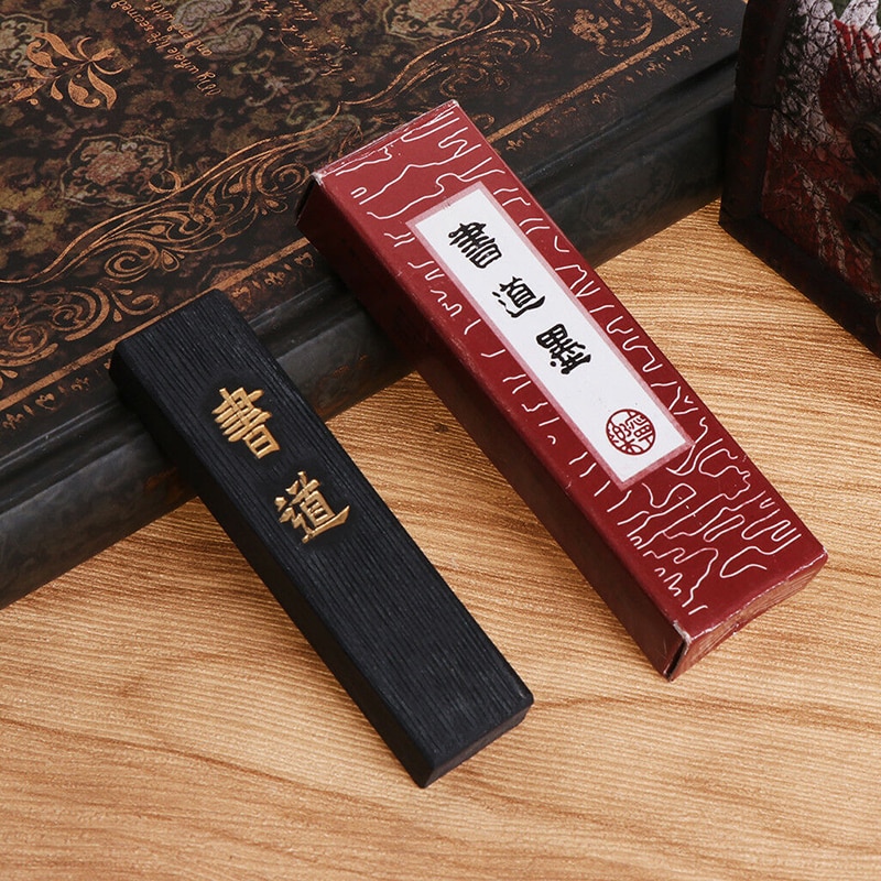 Inkt Stok Blok Chinese Taditional Premium Duurzaam Inkt Stenen Rechthoek Met Inkt Stick Voor Chinese Kalligrafie En Schilderen