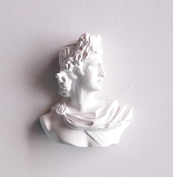 Karakter standbeeld decoratie koelkastmagneet vintage sculptuur david apollo kunst noordse eenvoudige magneet decoratie sticker: C