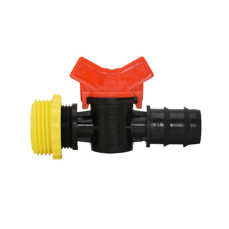 Vanne d'eau pour tuyau d'arrosage de 3/4 "à 1" à 25 ", vanne DN20, connecteur pour grue, 1 pièce