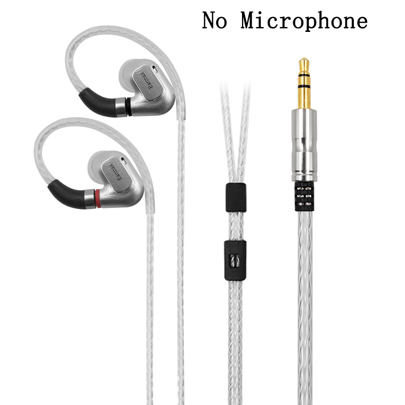 Earmax IE600 IE300 IE900 auriculares intrauditivos estéreo HIFI profesionales auriculares dinámicos insignia Cable de Audio desmontable: Blanco