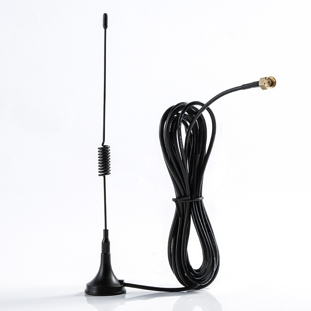 SOONHUA 5dbi 315Mhz Antenna SMA Male Connector With Magnetic Base For Ham Radio Signal Booster Wireless Repeater Antenna Cable